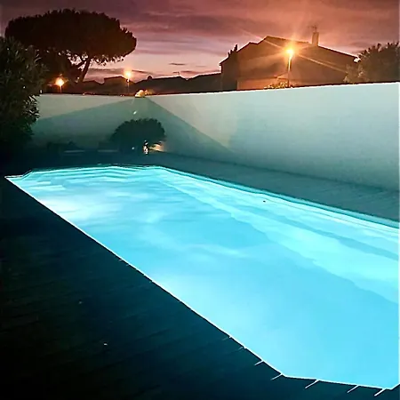 Familiale, Piscine A 100 M De La - 8albau26 Villa Le Barcarès